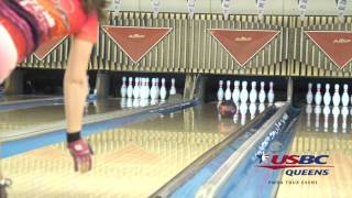 Slow motion bowling releases  2015 USBC Queens Day 1 A squad [upl. by Suoiradal829]