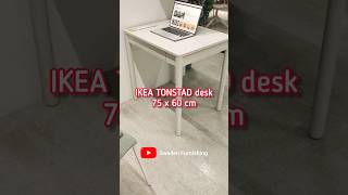 IKEA TONSTAD desk 75x60 cm new 2024 [upl. by Mathews]