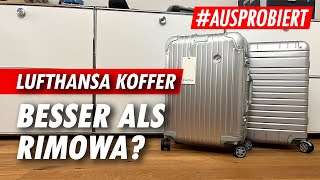 Lufthansa Aluminium Collection Trolley S vs Rimowa Original Cabin S 🧳 Erfahrungen amp Test [upl. by Htebzil]