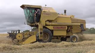 Harvest 2018 New Holland Clayson 8070 [upl. by Notsej192]