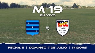 🏉 PORTEÑO vs TIGRE  M19  Rugby EN VIVO 🔴 [upl. by Yxel]