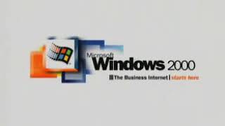 Logo Windows 2000 lll The Business Internet  starts here [upl. by Zigrang317]