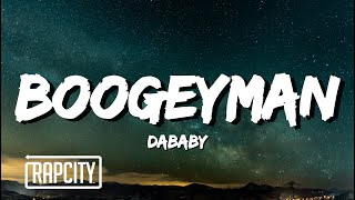 DaBaby  BOOGEYMAN Lyrics [upl. by Bishop]