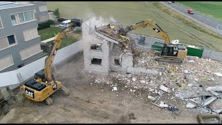 Rückbau in Rain 🇨🇭 mit Beat Risi AG und CAT Bagger [upl. by Varrian]