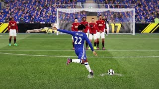 FIFA 17 GREATEST FREE KICK GOALS COMPILATION [upl. by Anelrihs]