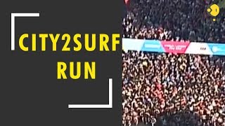 Eighty thousand people compete in Sydney City2Surf [upl. by Rebecka]