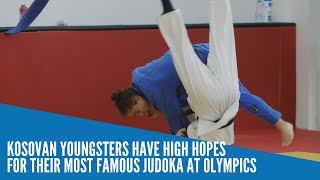 Kosovan youngsters have high hopes for their most famous judoka at Olympics [upl. by Rachael615]