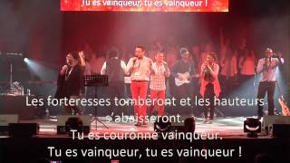 Couronné vainqueur  JS et Joël Andres  Festival Joyce Meyer 2015 [upl. by Eamon682]