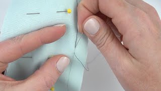 How to Sew by Hand for BEGINNERS [upl. by Charbonneau]