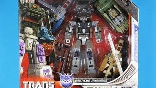 Transformers Universe Bruticus Maximus Review [upl. by Doehne40]