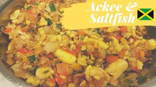 Jamaican Ackee and Saltfish Recipe [upl. by Ybroc]