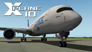 XPlane 10 Vuelo completo LEVCLEPA A350 XWB [upl. by Colly]