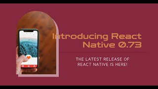 React Native 073 release with BridgeLess mode support for new architecture [upl. by Latnahc126]