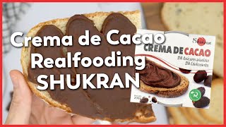 Crema de cacao Shukran Realfooding  NOVUM [upl. by Arihppas210]