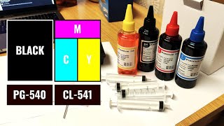 Canon Inkjet Cartridge Refill Kit  PG 540 and CL 541 [upl. by Rolph89]