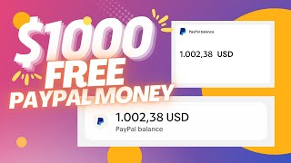 Make A 1000 Free PayPal Money Instantly Using This Crazy Trick 🔥💸 [upl. by Aroved250]