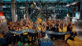 Feiert was uns vereint 50 Jahre IKEA Deutschland inspiriert durch euch [upl. by Dewhurst]