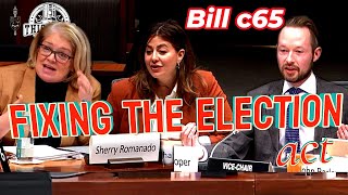 bill c 65 FIXING THE ELECTION act [upl. by Iramat]