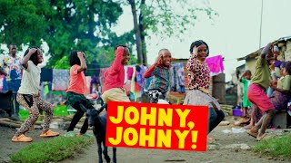 Masaka Kids Africana Dancing Johny Johny Yes Papa By Prince Africa Mr Masaka 4K [upl. by Anait]