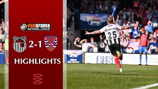 Grimsby Town vs Dagenham amp Redbridge  Highlights [upl. by Fogg]