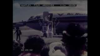 Air Nauru Airlines and Chief Detudamo Film 32058 [upl. by Aerdnat]