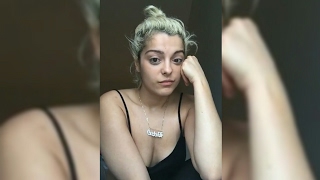 Bebe Rexha  New Song  Meant to be  Instagram Live [upl. by Rimahs]