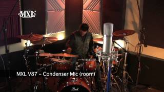 MXL V87  Room Mic Demo 1080mov [upl. by Huff]