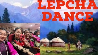 Lepcha dance by UHFONE church presenting at The 150TH Birth Anniversary of Dharti ABA Birsay Munda [upl. by Ytsirc]