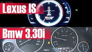 Lexus IS 200t vs Bmw 330i [upl. by Serica931]