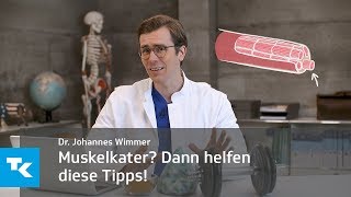 Muskelkater Dann helfen diese Tipps  Dr Johannes Wimmer [upl. by Ballman760]