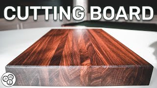 Cutting Board for Beginners  Woodworking Basics [upl. by Arocahs]