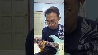 Horn solo is so much fun to play on the guitar guitar [upl. by Ytteb703]