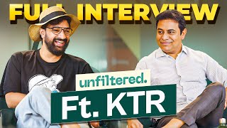 Unfiltered by Samdish ft K T Rama Rao KTR  Telangana Elections Special [upl. by Yenot117]