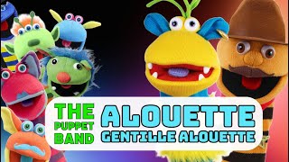 ALOUETTE GENTILLE ALOUETTE  The Puppet Band comptines rock pour enfants [upl. by Shepherd]