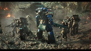 Warhammer 40K  Space Marine 2 4K 60FPS  Opening Cinematic Cut Scenes Gameplay [upl. by Terrab]