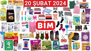 RESMİ KATALOGDAN ✅  BİM 20 ŞUBAT 2024  BİM İNDİRİMLERİ  TEMİZLİK GIDA KAMPANYALARI  BİM AKTÜEL [upl. by Colan]