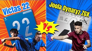 Joola Dynaryz ZGX vs Victass 22  Review [upl. by Ginny]