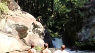 Whatcom Falls Cliff Jumping w Canon T2i [upl. by Iturhs]