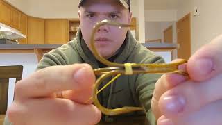 How to tie a PaddlefishSpoonbill snagging rig [upl. by Gage]