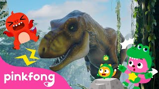 The Baby Dinosaur Wigwigwiggle  Kids Nursery Rhyme  Pinkfong Ninimo [upl. by Annadiana]