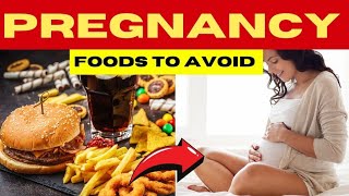 PREGNANCY Avoid These 10 FOODS [upl. by Oj]