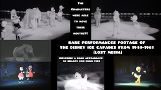 Rare Performances Footage of The Disney Ice Capades From 19491961 Lost Media [upl. by Mell]