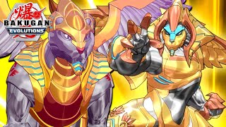 First Bakugan DOUBLE Evolution  Strength AND Speed Mode ✨ Bakugan Evolutions Battle Clip [upl. by Starbuck]