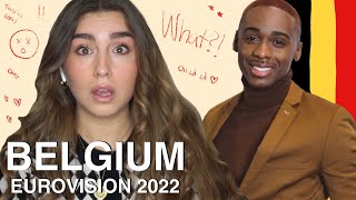 EUROVISION 2022 BELGIUM 🇧🇪  Jérémie Makiese  Miss You Reaction [upl. by Ecad]