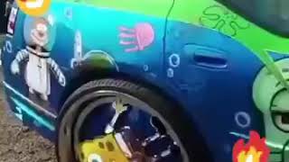 Arabic Spongebob Car [upl. by Armalda]