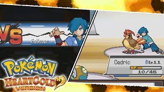 Gym Leader Battle  Falkner  Pokemon HeartGoldSoulSilver [upl. by Cresida319]