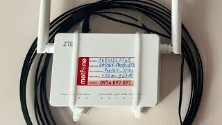 ZTE easy change password wifi from modem metfone [upl. by Ahseken]