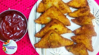 Crispy and Tasty Bread Bites Potato Masala Bread Bite recipe New Recipe MK [upl. by Vittoria]