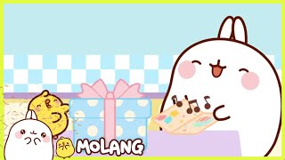 Molang  The present  Comedy Cartoon  More ⬇️ ⬇️ ⬇️ [upl. by Nodnarb690]