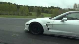 Corvette ZR1 vs HGP VW Golf VI R 36 BiTurbo [upl. by Kile746]